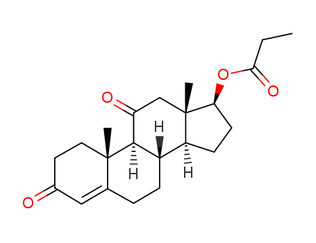 (17beta)-3,11-dioxoandrost-4-en-17-yl propanoate