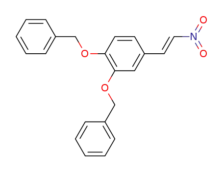 Benzene,4-(2-nitroethenyl)-1,2-bis(phenylmethoxy)-