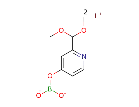 (2-(dimethoxymethyl)pyridin-4-yl)boric acid lithium salt