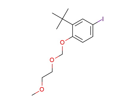 2-tert-butyl-4-iodo-1-(2-methoxy-ethoxymethoxy)-benzene