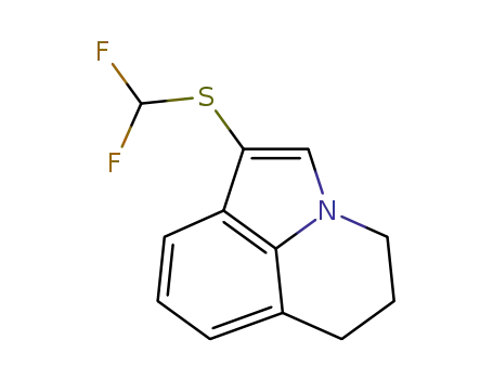 1-((difluoromethyl)thio)-5,6-dihydro-4H-pyrrolo[3,2,1-ij]quinoline