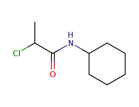 Propanamide, 2-chloro-N-cyclohexyl-