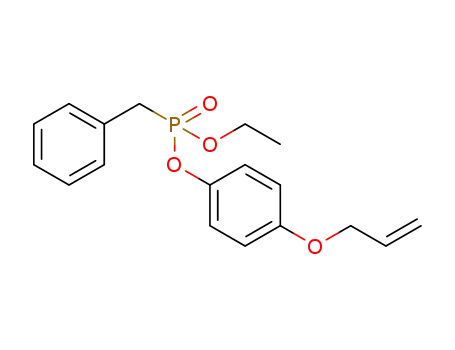 4-(allyloxy)phenyl ethyl benzylphosphonate
