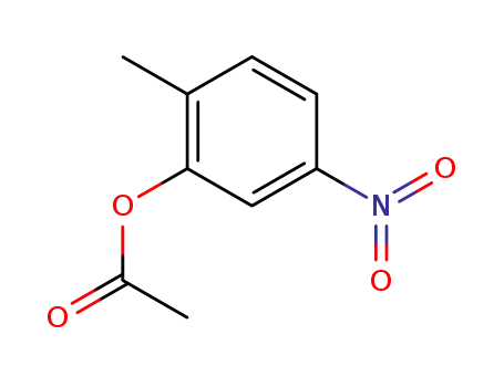 Molecular Structure of 54362-24-2 (2-METHYL-5-NITROPHENYL ACETATE)