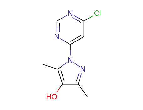 1-(6-chloropyrimidin-4-yl)-3,5-dimethyl-1H-pyrazol-4-ol