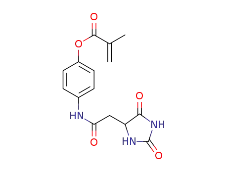 4-(2-(2,5-dioxoimidazolidin-4yl)acetamido)phenyl methacrylate