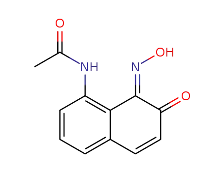 8-acetylamino-[1,2]naphthoquinone-1-oxime