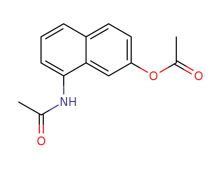Molecular Structure of 29921-56-0 (8-ACETAMIDONAPHTHALEN-2-YL ACETATE)
