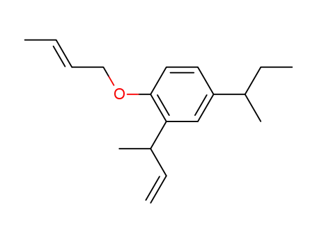 but-2-enyl-[4-sec-butyl-2-(1-methyl-allyl)-phenyl]-ether