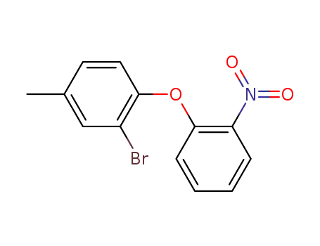 2-bromo-4-methyl-1-(2-nitrophenoxy)benzene