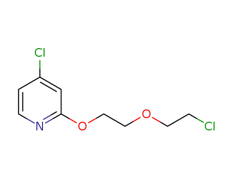4–chloro–2–(2–(2–chloroethoxy)ethoxy)pyridine