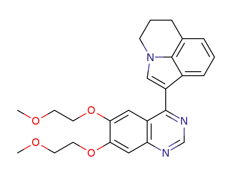 1-(6,7-bis(2-methoxyethoxy)quinazolin-4-yl)-5,6-dihydro-4H-pyrrolo[3,2,1-ij]quinoline