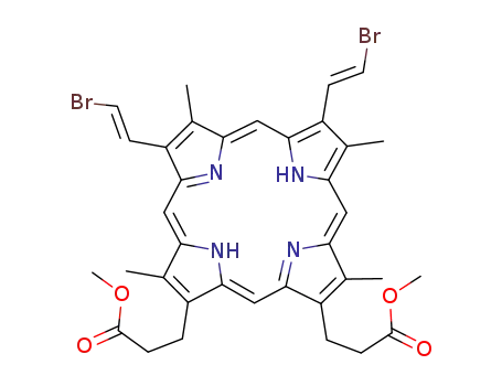 (E,E)-3,282-dibromo-protoporphyrin IX dimethyl ester
