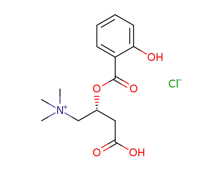 (R)-(-)-3-(2-(hydroxybenzoyloxy)-4-trimethylammonio)butyric acid hydrochloride
