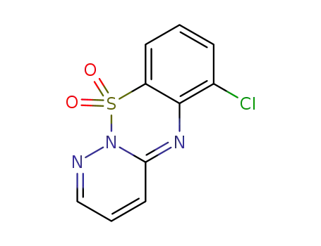 6-chlorobenzo[e]pyridazino[1,6-b][1,2,4]thiadiazine 10,10-dioxide