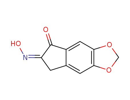 5H-Indeno[5,6-d]-1,3-dioxole-5,6(7H)-dione 6-oxime
