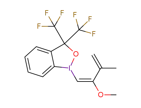 (E)-1-(2-methoxy-3-methylbuta-1,3-dien-1-yl)-3,3-bis(trifluoromethyl)-1,3-dihydro-1λ3-benzo[d][1,2]iodaoxole