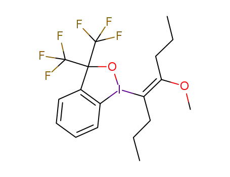 (E)-1-(5-methoxyoct-4-en-4-yl)-3,3-bis(trifluoromethyl)-1,3-dihydro-1λ3-benzo[d][1,2]iodaoxole