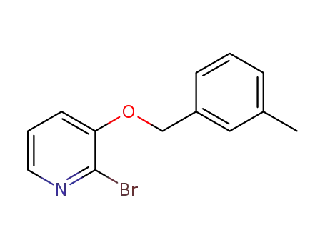 2-bromo-3-((3-methylbenzyl)oxy)pyridine