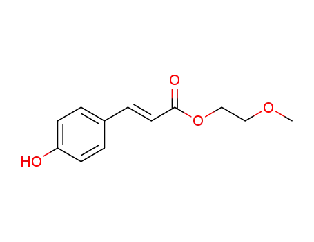 (E)-2-methoxyethyl 3-(4-hydroxyphenyl)acrylate