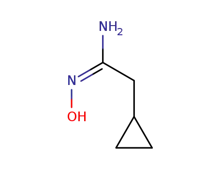 (E)-2-cyclopropyl-N’-hydroxyacetimidamide