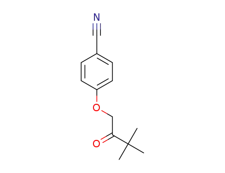 4-(3,3-dimethyl-2-oxobutoxy)benzonitrile
