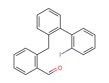 2-((2'-iodo-[1,1'-biphenyl]-2-yl)methyl)benzaldehyde