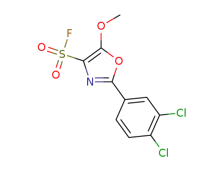 2-(3,4-dichlorophenyl)-5-methoxyoxazole-4-sulfonyl fluoride