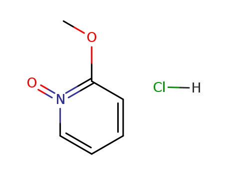 Pyridine, 2-methoxy-, 1-oxide, hydrochloride