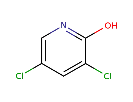 Molecular Structure of 5437-33-2 (3,5-DICHLORO-2-PYRIDONE)