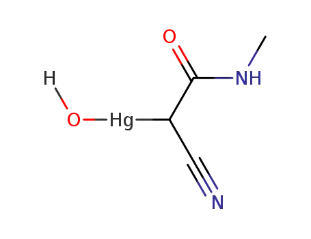 cyano-methylcarbamoyl-methylmercury (1+); hydroxide