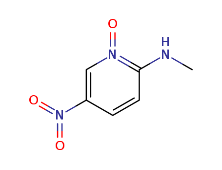 2-Pyridinamine, N-methyl-5-nitro-, 1-oxide