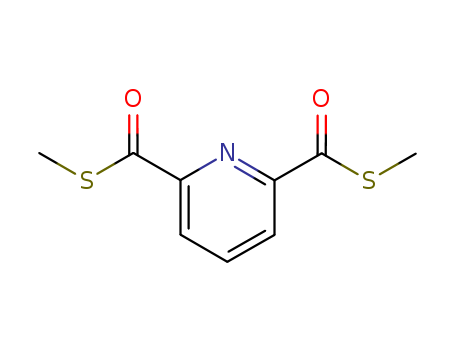Molecular Structure of 69945-43-3 (2,6-Pyridinedicarbothioic acid, S,S-dimethyl ester)
