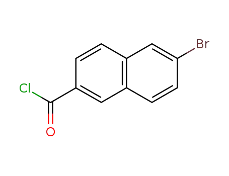 2-Naphthalenecarbonyl chloride, 6-bromo-