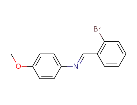 (E)-N-(2-bromobenzylidene)-4-methoxyaniline