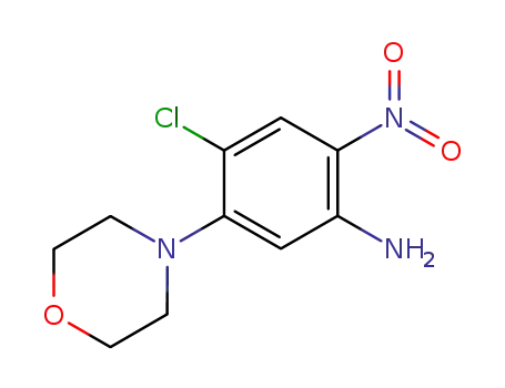 3-Morpholino-4-chloro-6-nitroaniline