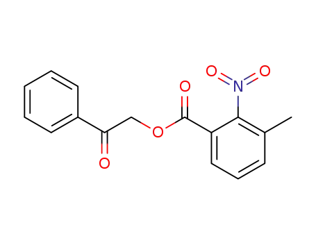 phenacyl 3-methyl-2-nitrobenzoate