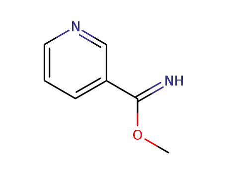 Molecular Structure of 57869-84-8 (3-Pyridinecarboximidic acid, methyl ester)