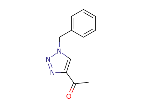 Molecular Structure of 80819-67-6 (1-(1-Benzyl-1H-1,2,3-triazol-4-yl)ethan-1-one)