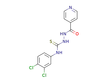 4-(3,4-dichlorophenyl)-1-(pyridin-4-yl)carbonylthiosemicarbazide