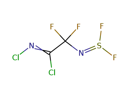 2-Chlor-2-(chlorimino)-N-(difluor-λ4-sulfanyliden)-1,1-difluorethanamin