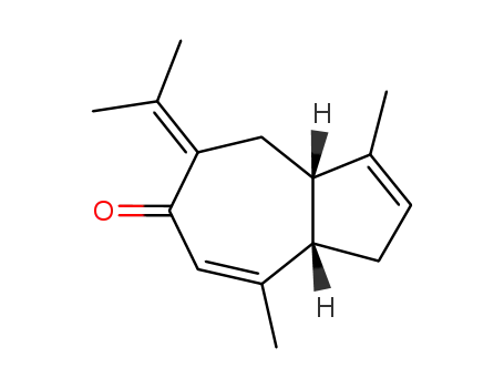 (3aS,8aS)-5-Isopropylidene-3,8-dimethyl-3a,4,5,8a-tetrahydro-1H-azulen-6-one