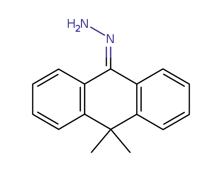 Molecular Structure of 90624-29-6 (9(10H)-Anthracenone, 10,10-dimethyl-, hydrazone)