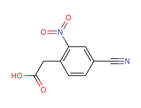 2-(4-Cyano-2-nitrophenyl)acetic acid