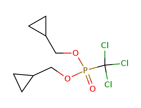 Trichloromethyl-phosphonic acid dicyclopropylmethyl ester