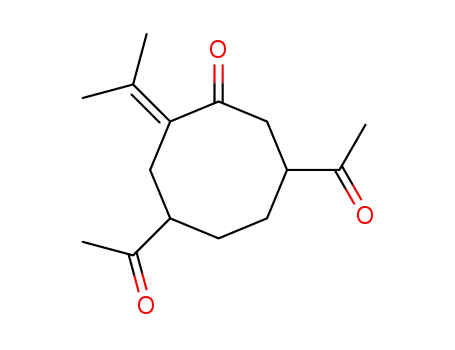 4,7-Diacetyl-2-isopropylidene-cyclooctanone