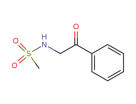 Methanesulfonamide, N-(2-oxo-2-phenylethyl)-