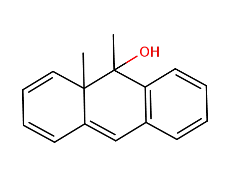 9,9a-dihydro-9,9a-dimethyl-9-anthracenol