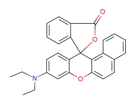 Molecular Structure of 26628-47-7 (6'-(DIETHYLAMINO)-1',2'-BENZOFLUORAN)