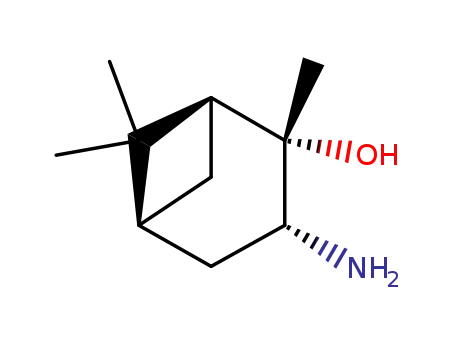 Molecular Structure of 69363-09-3 ((1S,2S,3R,5S)-3-Amino-2,6,6-trimethylbicyclo[3.1.1]heptan-2-ol)